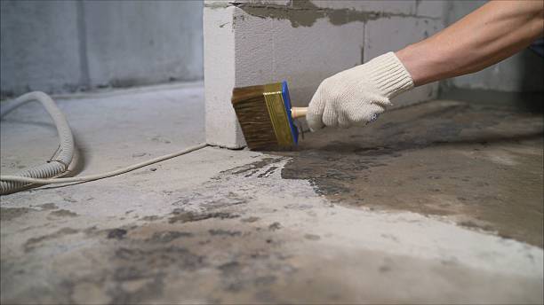 SJ Waterproofing Pros Interior Drainage System coverage map for Merrill, WI and surrounding area